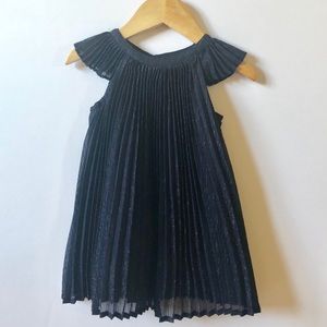 Baby Gap | Shimmery flutter sleeve pleated dress